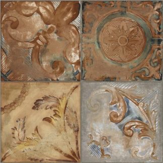 Rustic Dark Matte Floor Tile 32.5x32.5 cm –